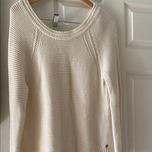 Roxy Elegant Cream Knit Sweater